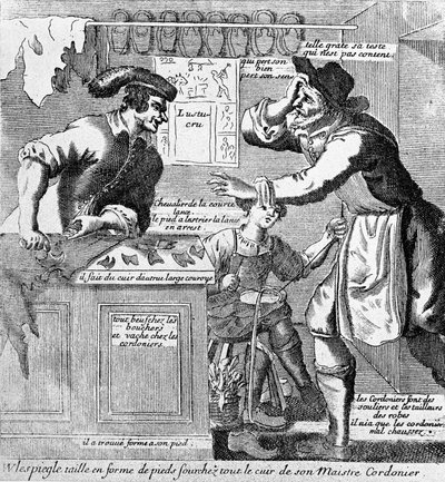 Zapatero - 1782 - Museo Carnavalet. de Unknown artist