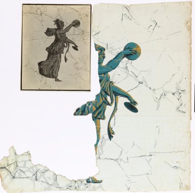 Fragmento de Papel Tapiz de Unknown artist