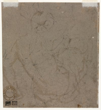 Boceto (verso) de Unknown artist