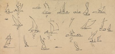Bocetos de barcos de Unknown artist