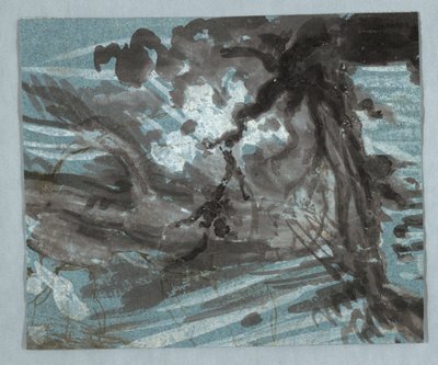 Boceto de un árbol de Unknown artist