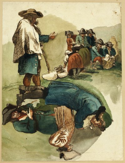 Bocetos de viajeros de Unknown artist