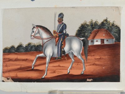 Sowar, Caballería de Madrás de Unknown artist