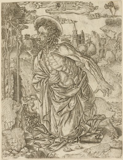 San Jerónimo en penitencia de Unknown artist