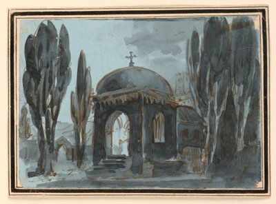 Diseño Escénico, Capilla en el Cementerio de Unknown artist