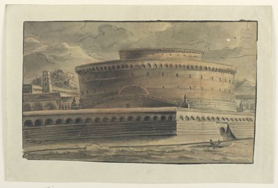 Diseño de escenario: Exterior de edificio circular de Unknown artist