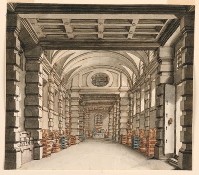 Diseño escénico, Interior de la Casa del Tesoro de Unknown artist
