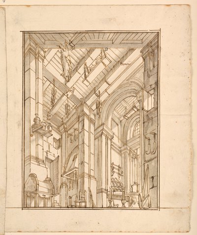 Diseño de escenario: Interior de cocina de Unknown artist