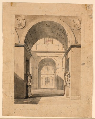 Diseño de Escenario, Cortes del Palacio de Unknown artist