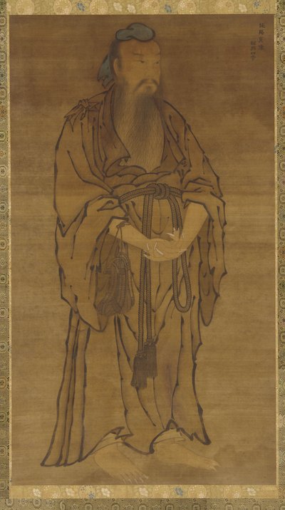 Figura de pie de Lü Dongbin de Unknown artist