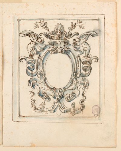 Diseño de ornamentación de Unknown artist