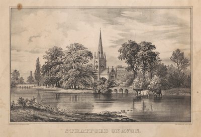 Stratford on Avon de Unknown artist