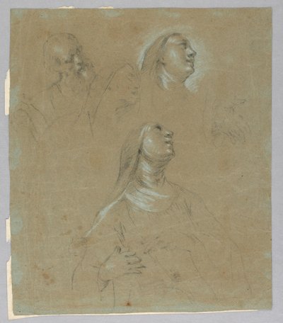 Estudios para figuras sagradas de Unknown artist