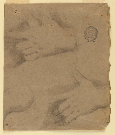 Estudio: Tres manos izquierdas de Unknown artist