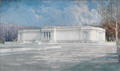 Study for South Facade of The Cleveland Museum of Art de Unknown artist
