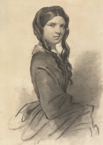 Estudio de una mujer de Unknown artist