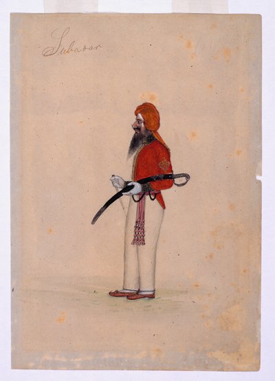 Subedar de Unknown artist