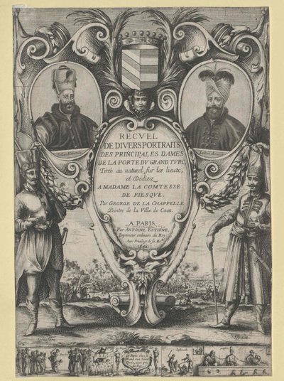 Sultán de Turquía Murat IV (impresión) de Unknown artist
