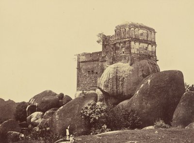 Templo de Mutti Mahal. Jubblepore de Unknown artist