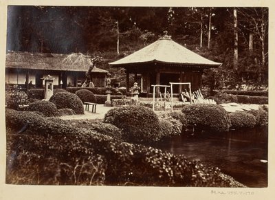 [Jardín del templo] de Unknown artist