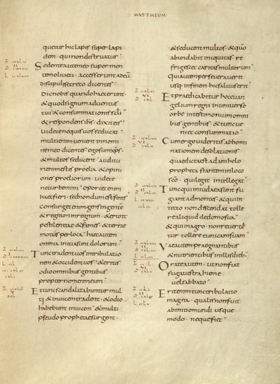 Página de texto de Unknown artist
