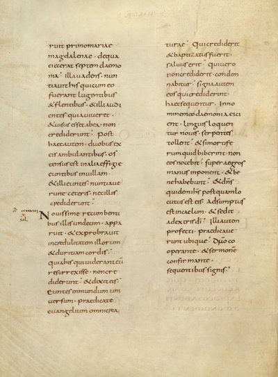 Página de texto de Unknown artist