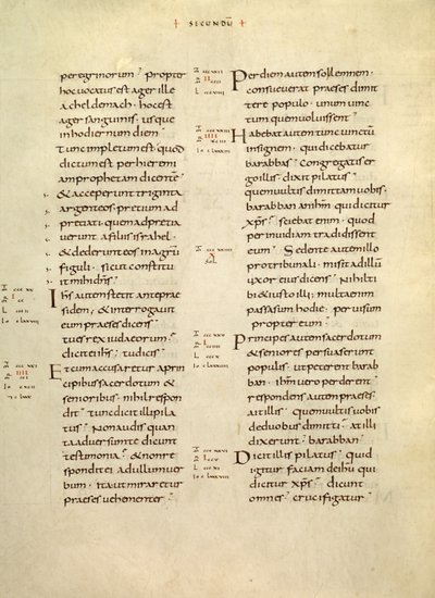 Página de texto de Unknown artist