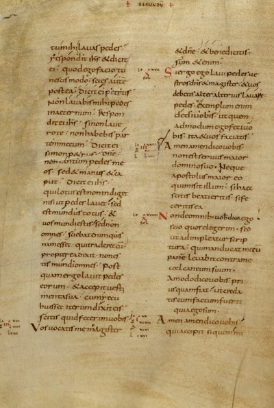 Página de texto de Unknown artist