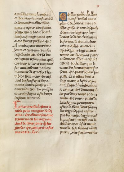 Página de texto de Unknown artist