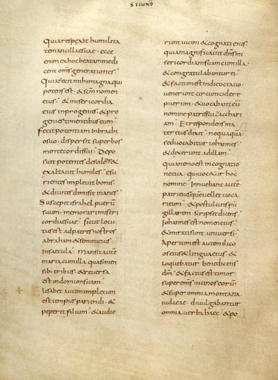 Página de texto de Unknown artist