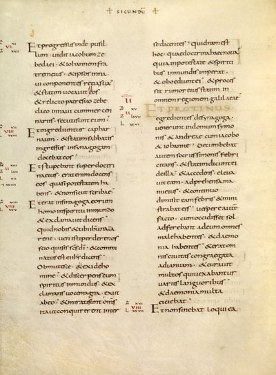 Página de texto de Unknown artist