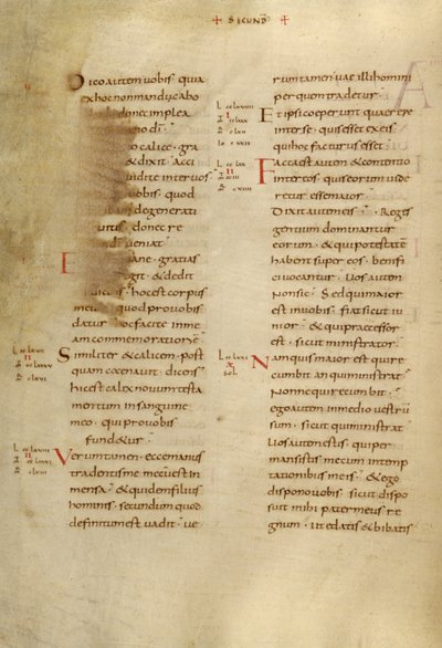 Página de texto de Unknown artist