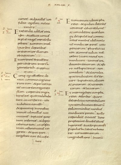 Página de texto de Unknown artist