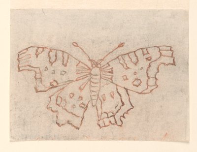 Diseño textil: Una mariposa de Unknown artist