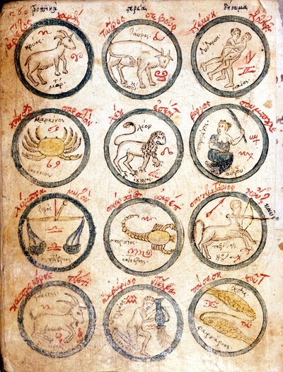 Los 12 signos zodiacales - en 