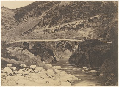 The Bridge of Palalda (near Amelieles-Bains)  de Unknown artist