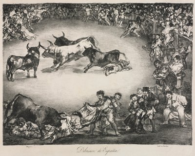 Los toros de Burdeos: Entretenimiento español de Unknown artist