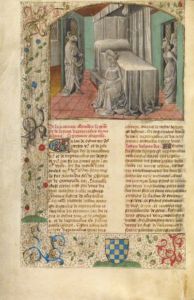 La concepción de Alejandro Magno de Unknown artist