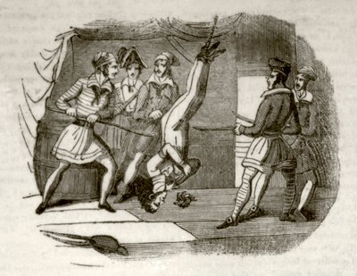 La Galera de la Muerte, o, la Goleta Pirata, c.1837 de Unknown artist