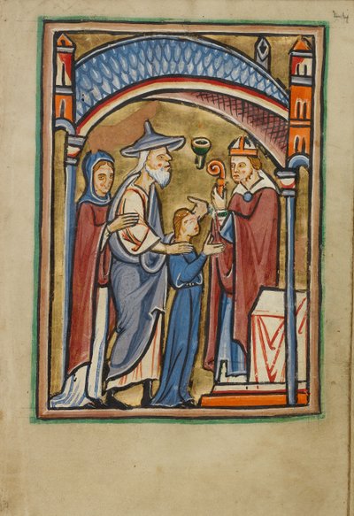 La salida de la Virgen del Templo de Unknown artist