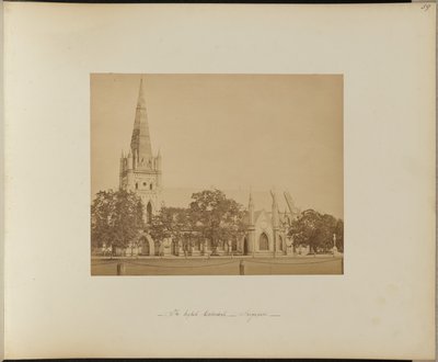 La catedral inglesa. Singapur de Unknown artist
