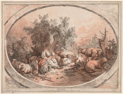 The Four Times of Day:  Noon de Unknown artist
