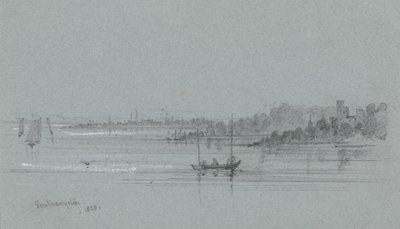 El puerto de Southampton de Unknown artist