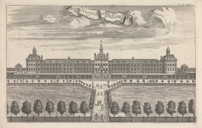 El hospital llamado Bedlam de Unknown artist