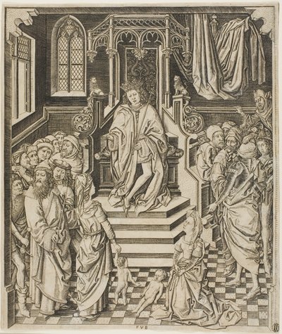 El juicio de Salomón de Unknown artist