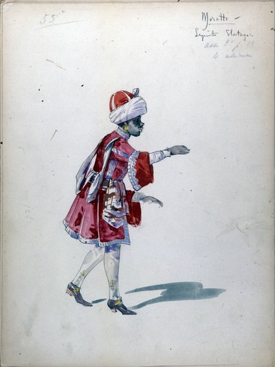 La dama de picas: ópera compuesta en 1890 por Piotr o Petr Ilyich Tchaikovsky (o Tchaikowsky) de Unknown artist