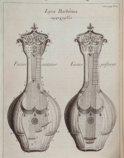 La Lyra Barberina de Unknown artist