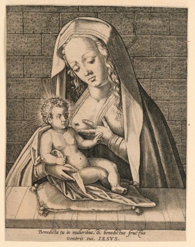 La Madonna y el Niño de Unknown artist