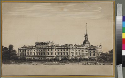 El Palacio Mijail en San Petersburgo de Unknown artist