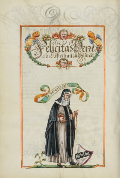 La novena generación, Felicitas Derrer de Unknown artist